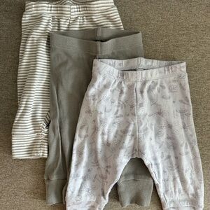 NWT BabyGap pull-on pants (3 pack)